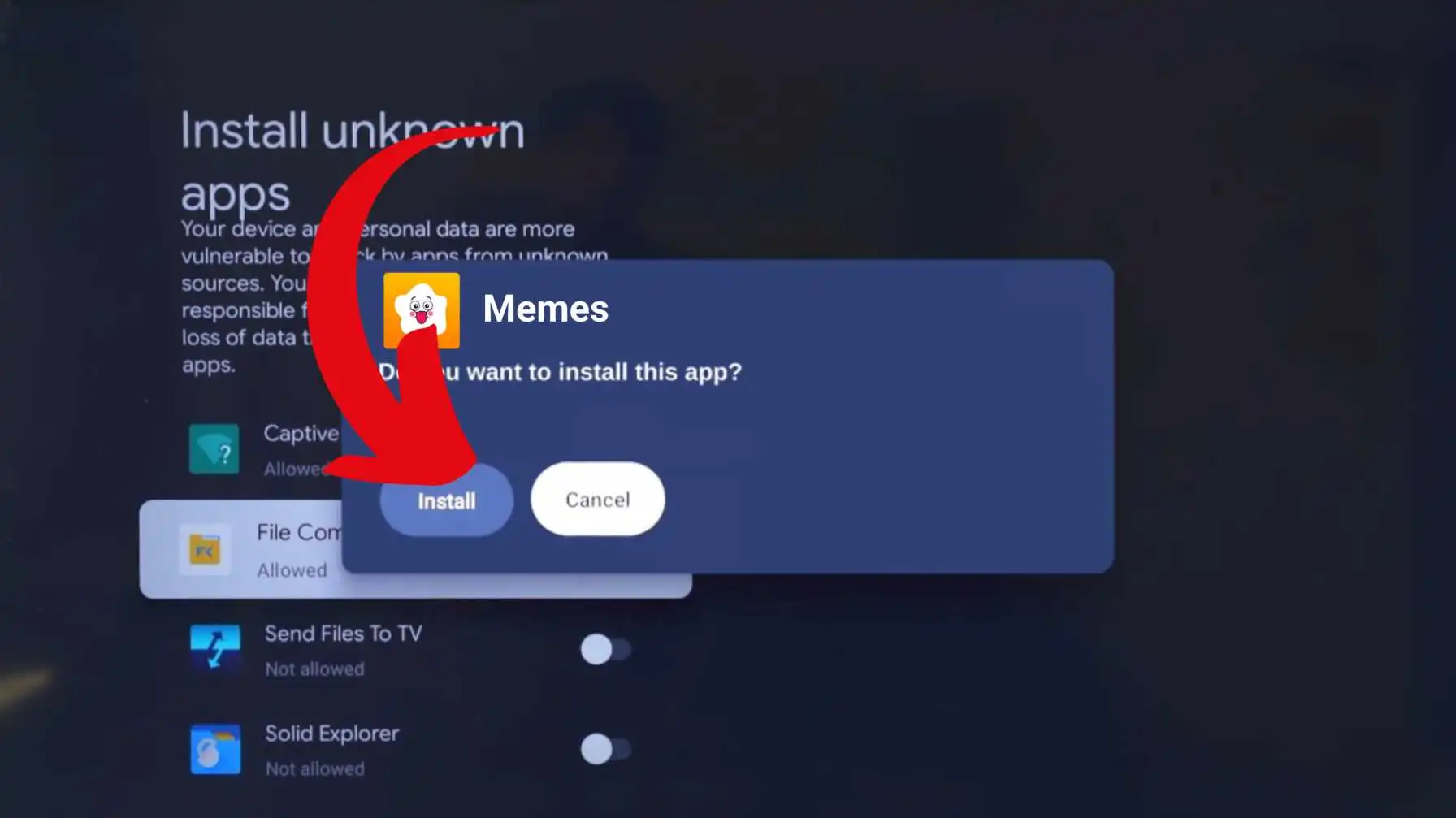 Download Memes APK For Android TV