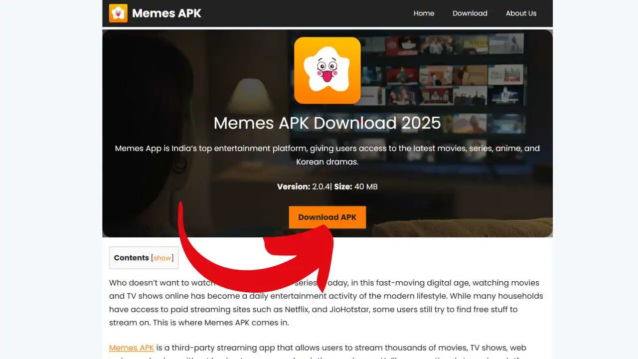 Download Memes APK For Android TV