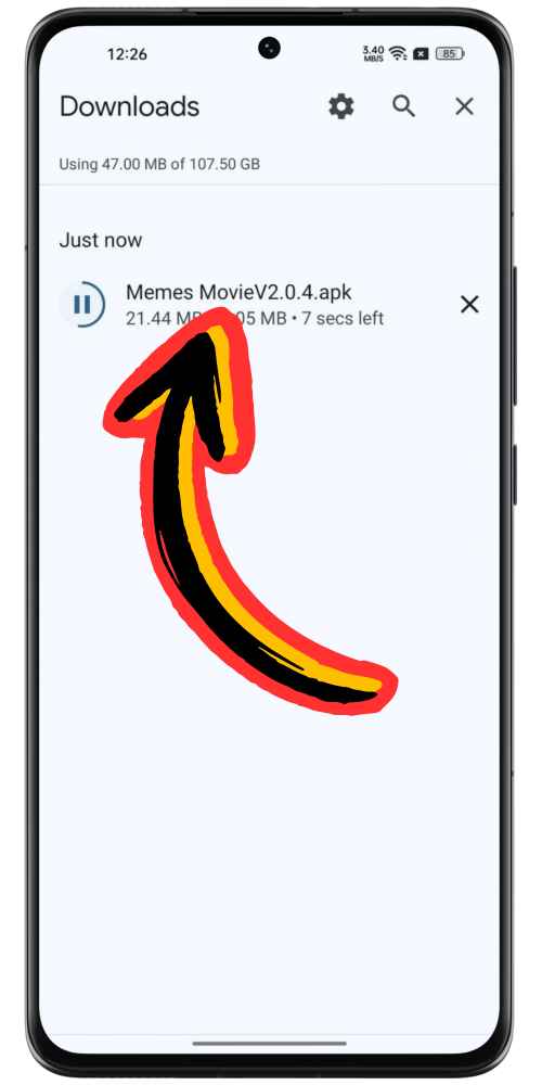 Locate the Downloaded File